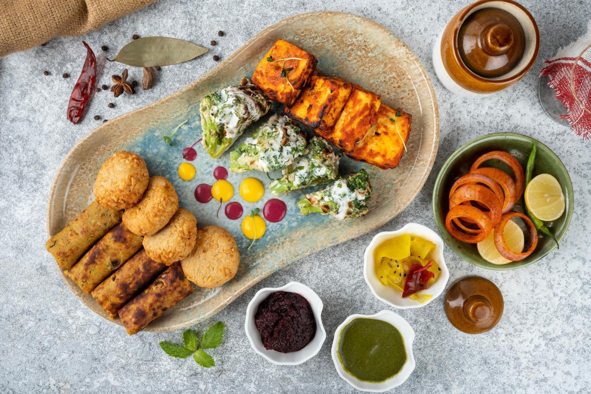 新德里国际机场假日旅馆酒店 外观 照片 Indian cuisine